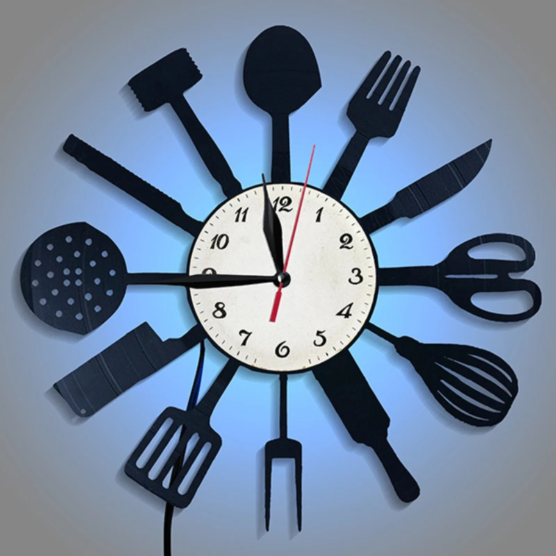 Kitchen Decorative Tableware V - Lighting Home Decor Wall Clocks ulasan dan harga
