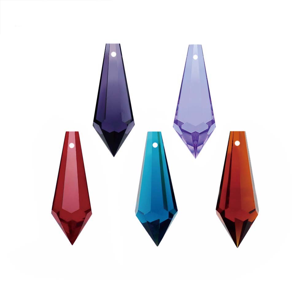 38mm Mix Color Crystal Icicle  - Pendant Lighting Christmas Decor ulasan dan harga
