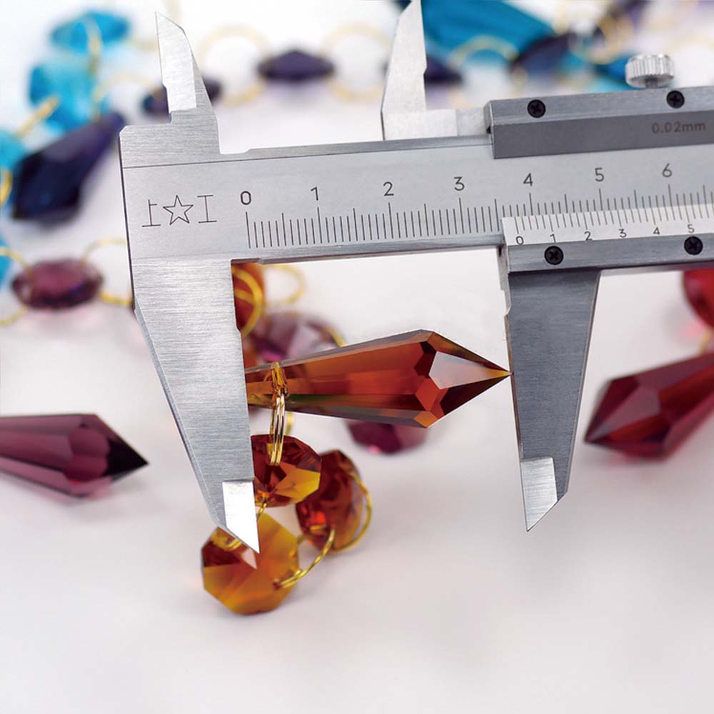 38mm Mix Color Crystal Icicle  - Pendant Lighting Christmas Decor ulasan dan harga