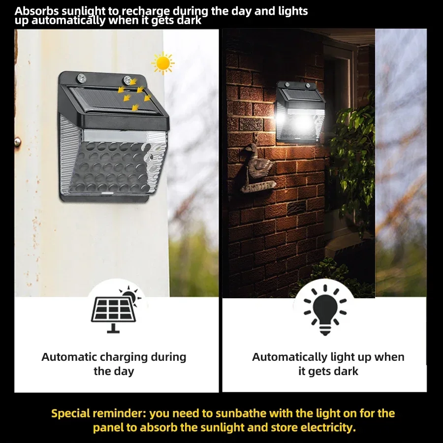 LED Solar Light PIR Motion Sen - Wall Decor Lighting ulasan dan harga