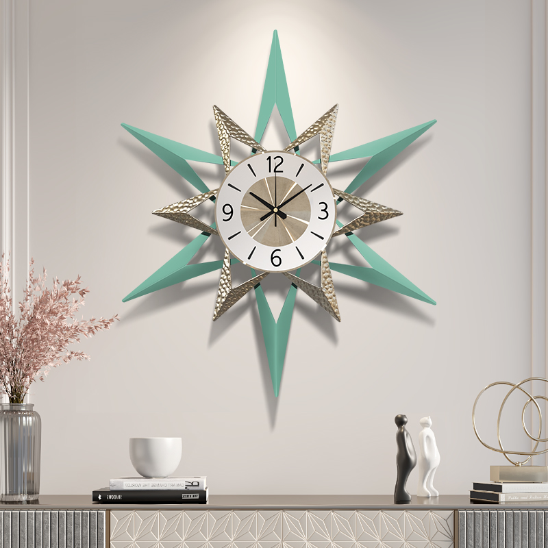 80cm  large size wall clock  l - Lighting Home Decor Wall Clocks ulasan dan harga
