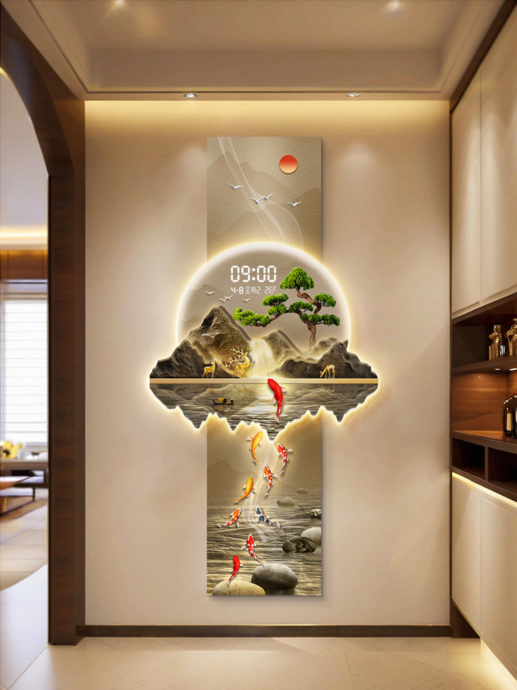 Design Luxury Wall Clocks Livi - Lighting Home Decor Wall Clocks ulasan dan harga