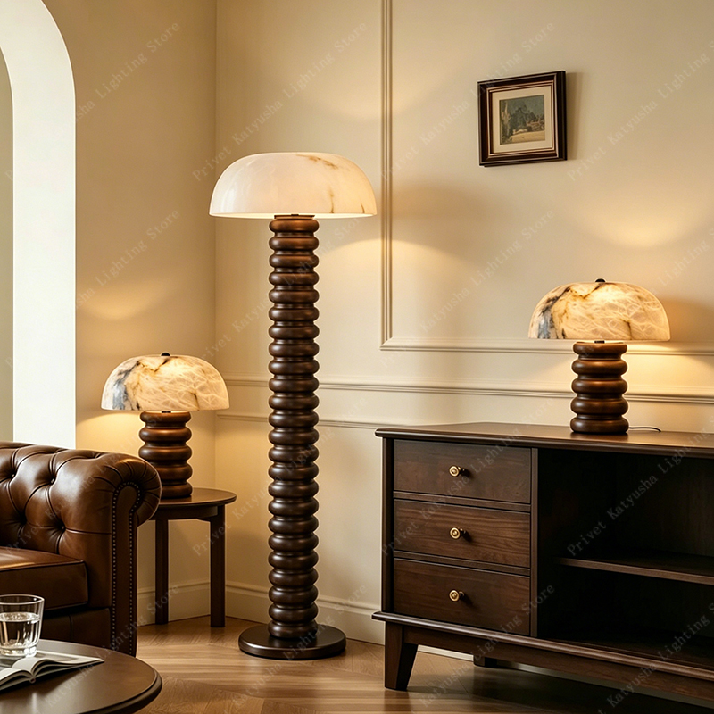 Retro Alabaster Mushroom Table - Lighting Home Decor Items ulasan dan harga