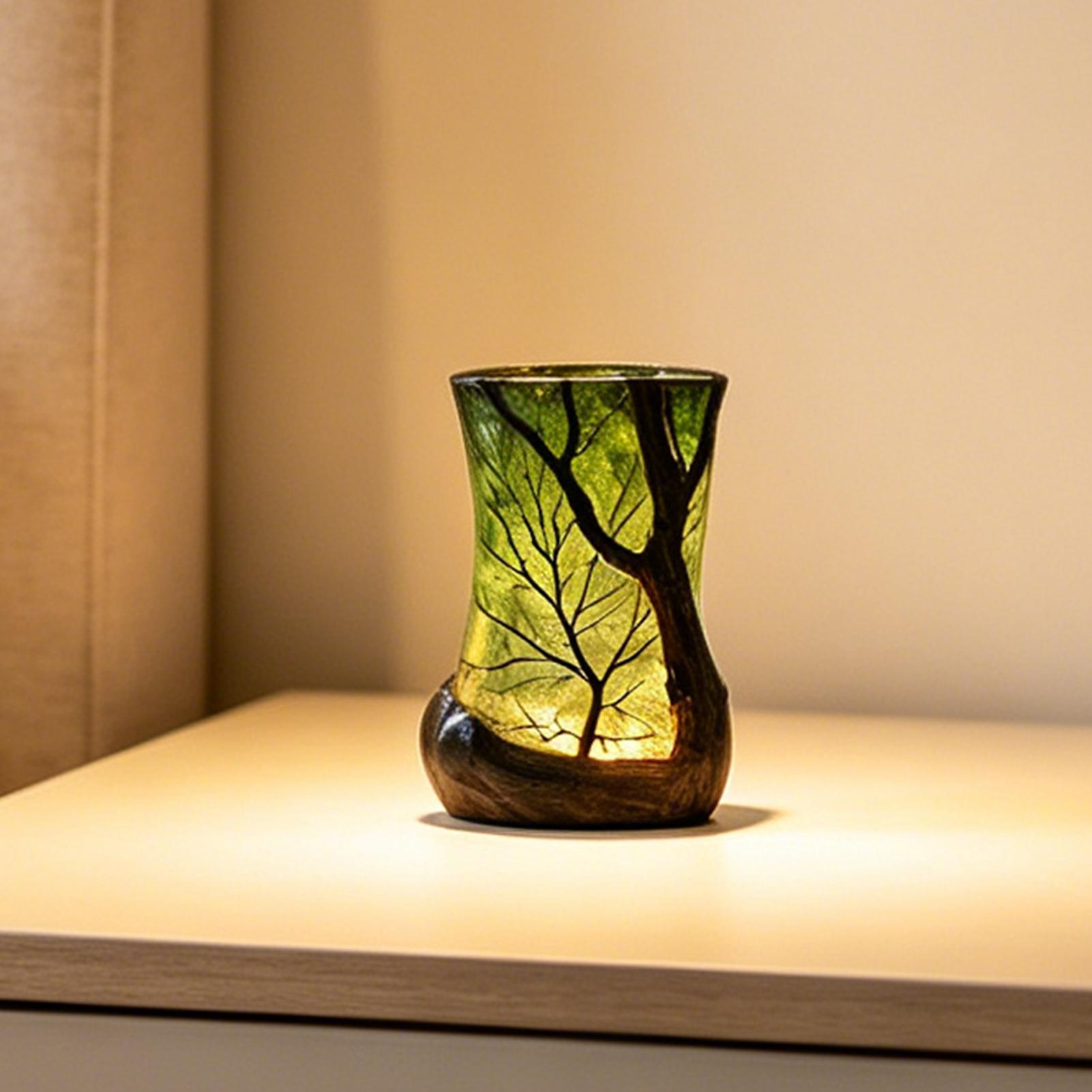 Bedside Table Lamp Forest Nigh - Room Decor Lighting Lamp ulasan dan harga