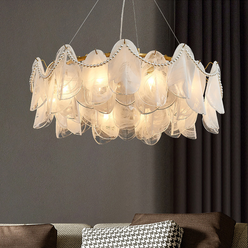 Luxury Glass Chandelier Lighti - Lighting Home Decor Items ulasan dan harga