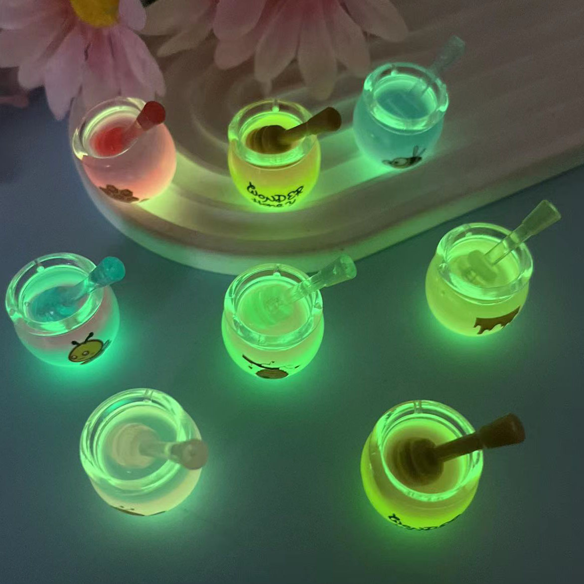 10pcs Cartoon Mini Luminous Or - Pendant Lighting Christmas Decor ulasan dan harga