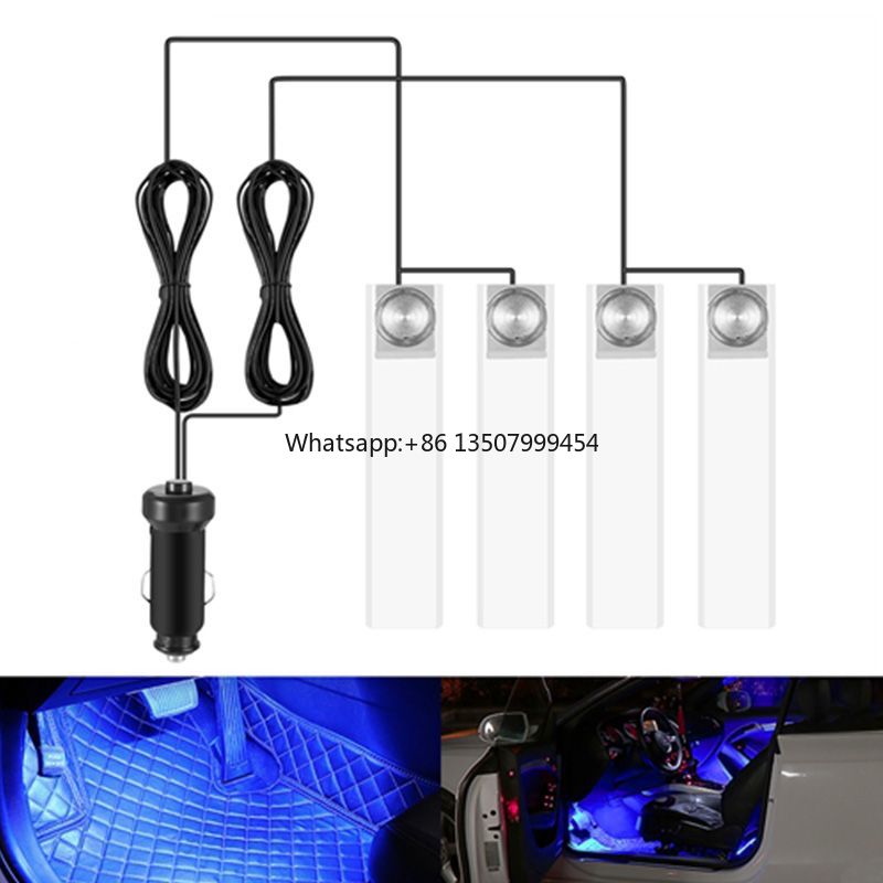 Car Atmosphere Light 12 V Inte - Lighting Interior Decor ulasan dan harga