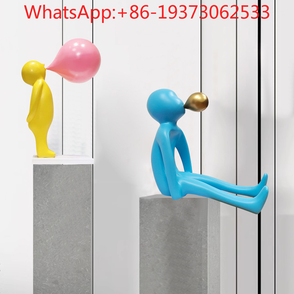 Entrance Figure Blowing Bubble - Lighting Decor ulasan dan harga