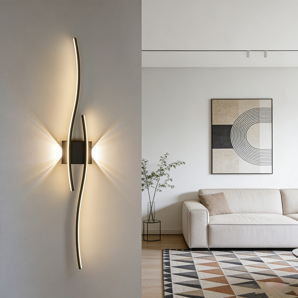 Modern LED Wireless Wall Sconc - Lighting Interior Decor ulasan dan harga