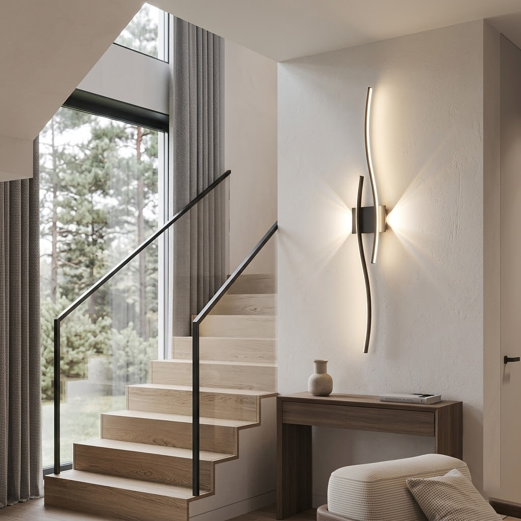 Modern LED Wireless Wall Sconc - Lighting Interior Decor ulasan dan harga
