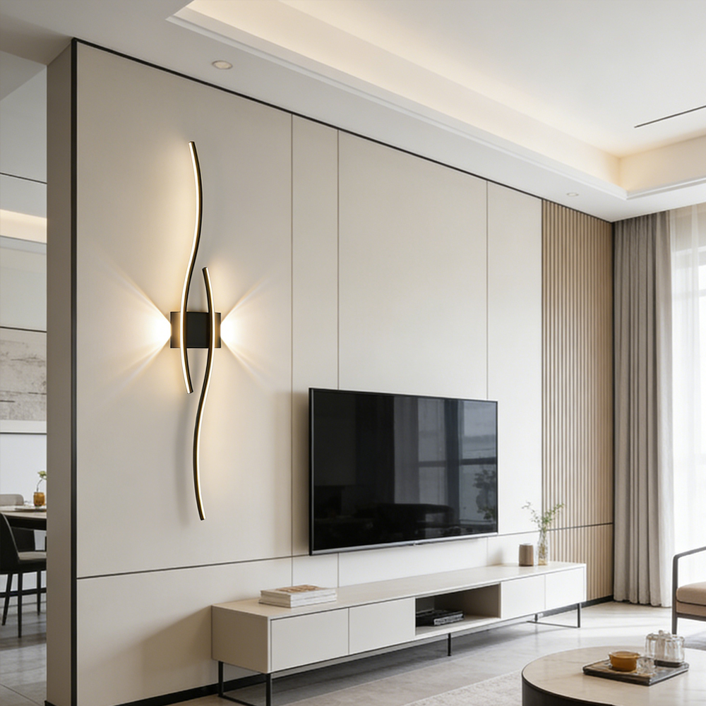 Modern LED Wireless Wall Sconc - Lighting Interior Decor ulasan dan harga