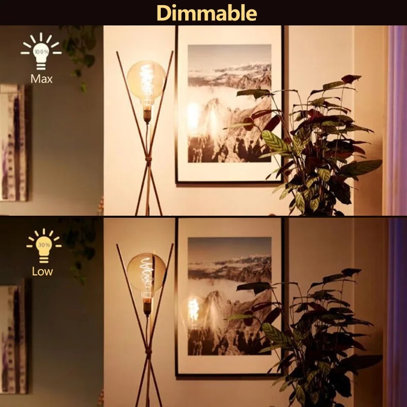 Philips LED ST64 Classic Filam - Philips Bulb Led Classic ulasan dan harga