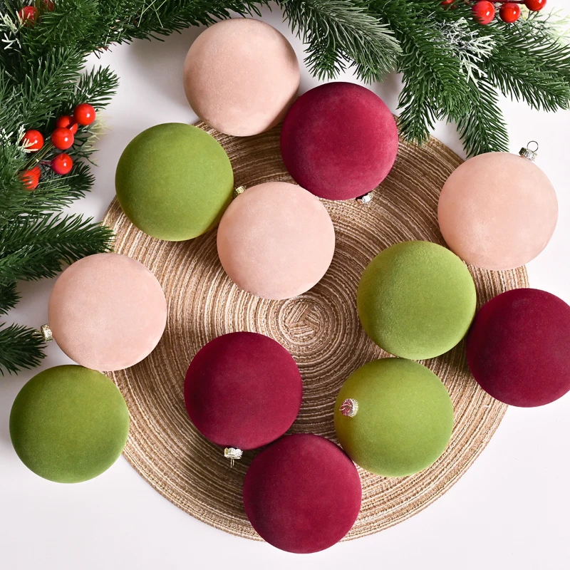 12pcs 6cm Christmas Ball Ornam - Pendant Lighting Christmas Decor ulasan dan harga