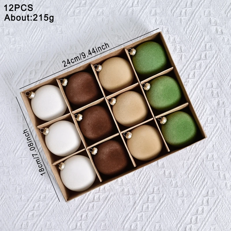 12pcs 6cm Christmas Ball Ornam - Pendant Lighting Christmas Decor ulasan dan harga