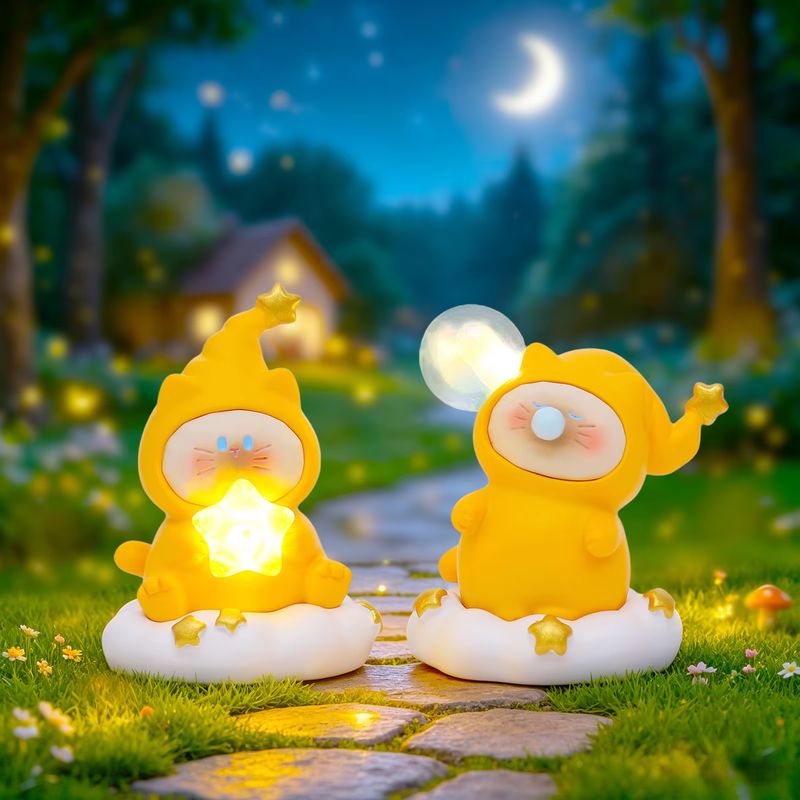 Hot Cat People Blind Box Starl - Lighting Home Decor Items ulasan dan harga