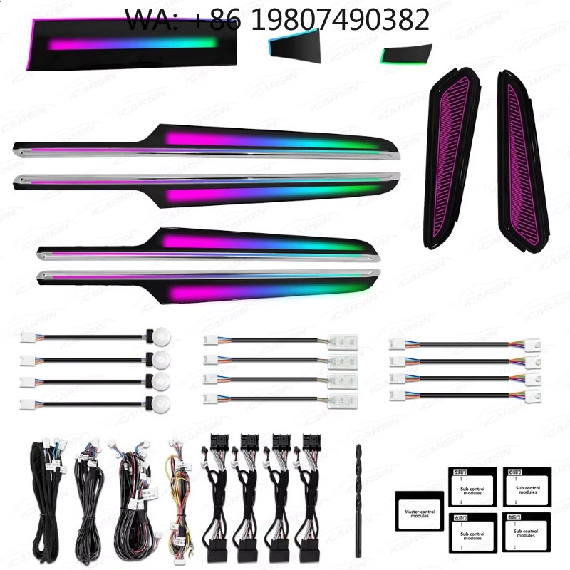 64 Color RGB Dynamic Atmospher - Lighting Interior Decor ulasan dan harga