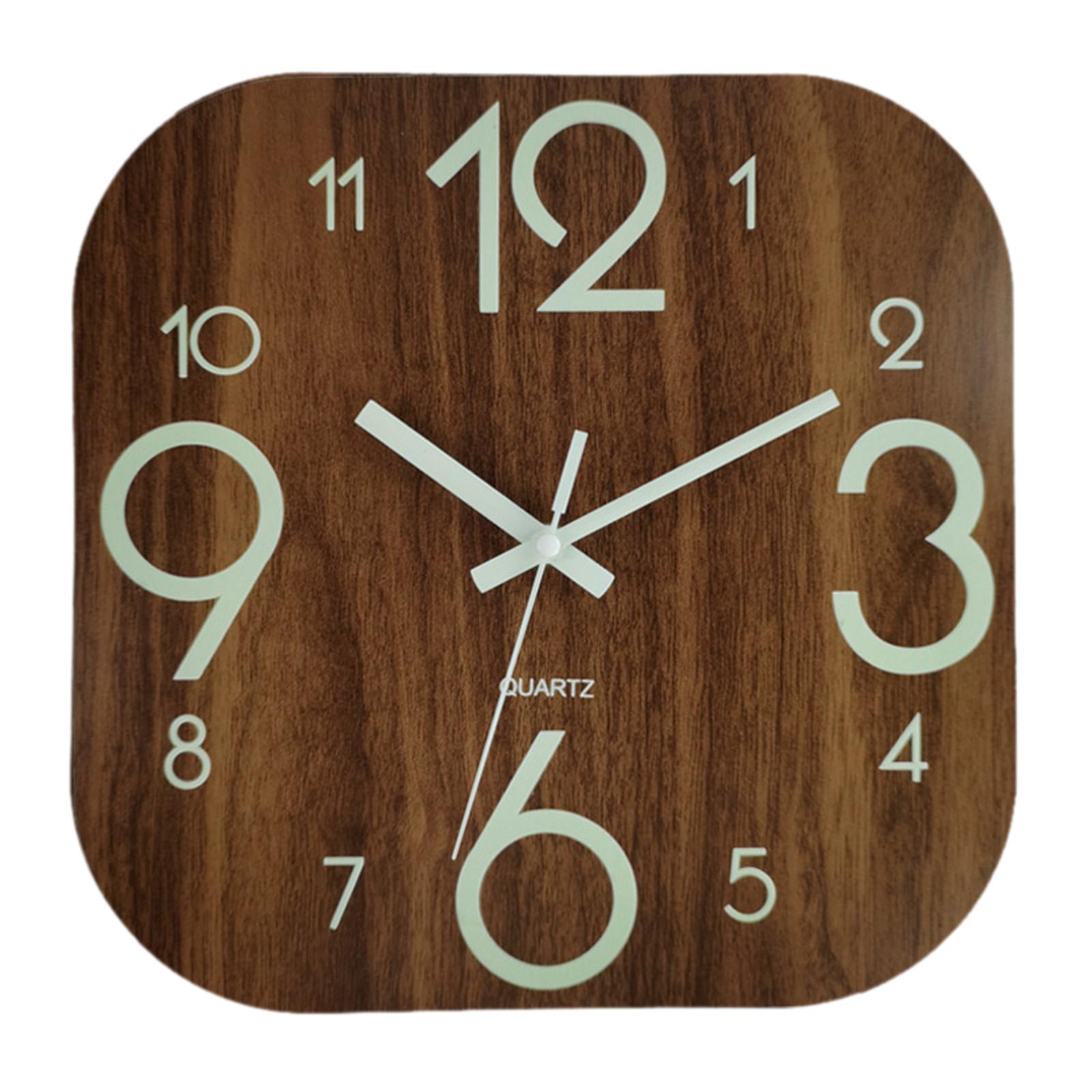 30cm Square Wall Clock ,Lumino - Lighting Home Decor Wall Clocks ulasan dan harga