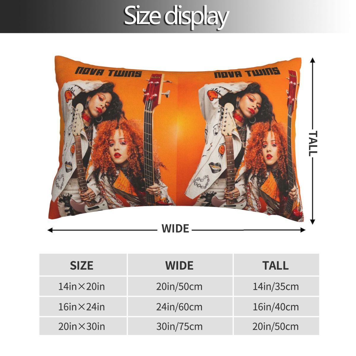 Nova Twins Rectangle Pillowcas - Nova Decor & Lighting Vase ulasan dan harga