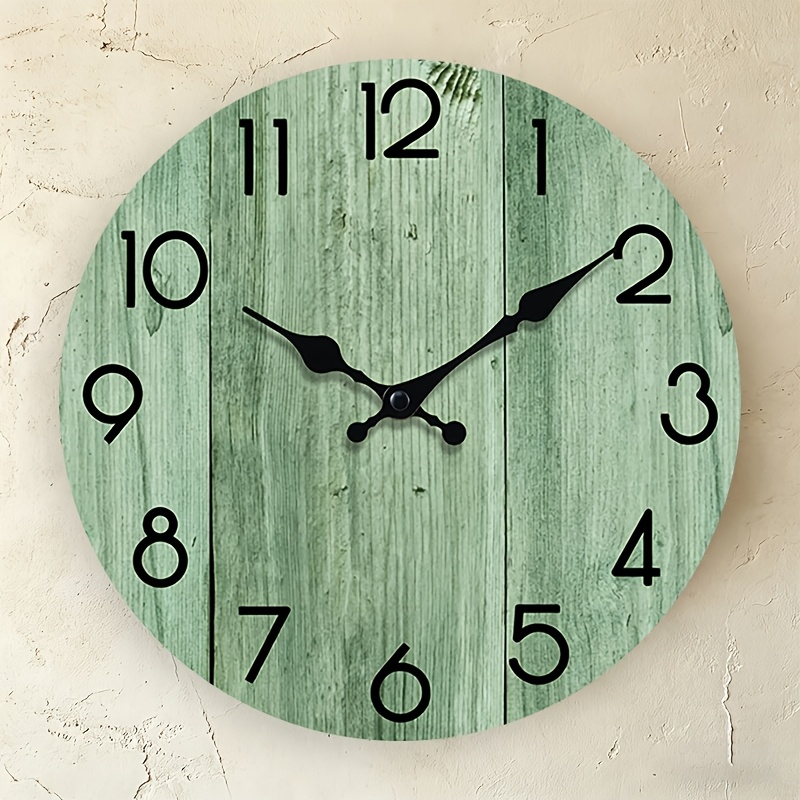 A Round Wall Clock with Light  - Lighting Home Decor Wall Clocks ulasan dan harga