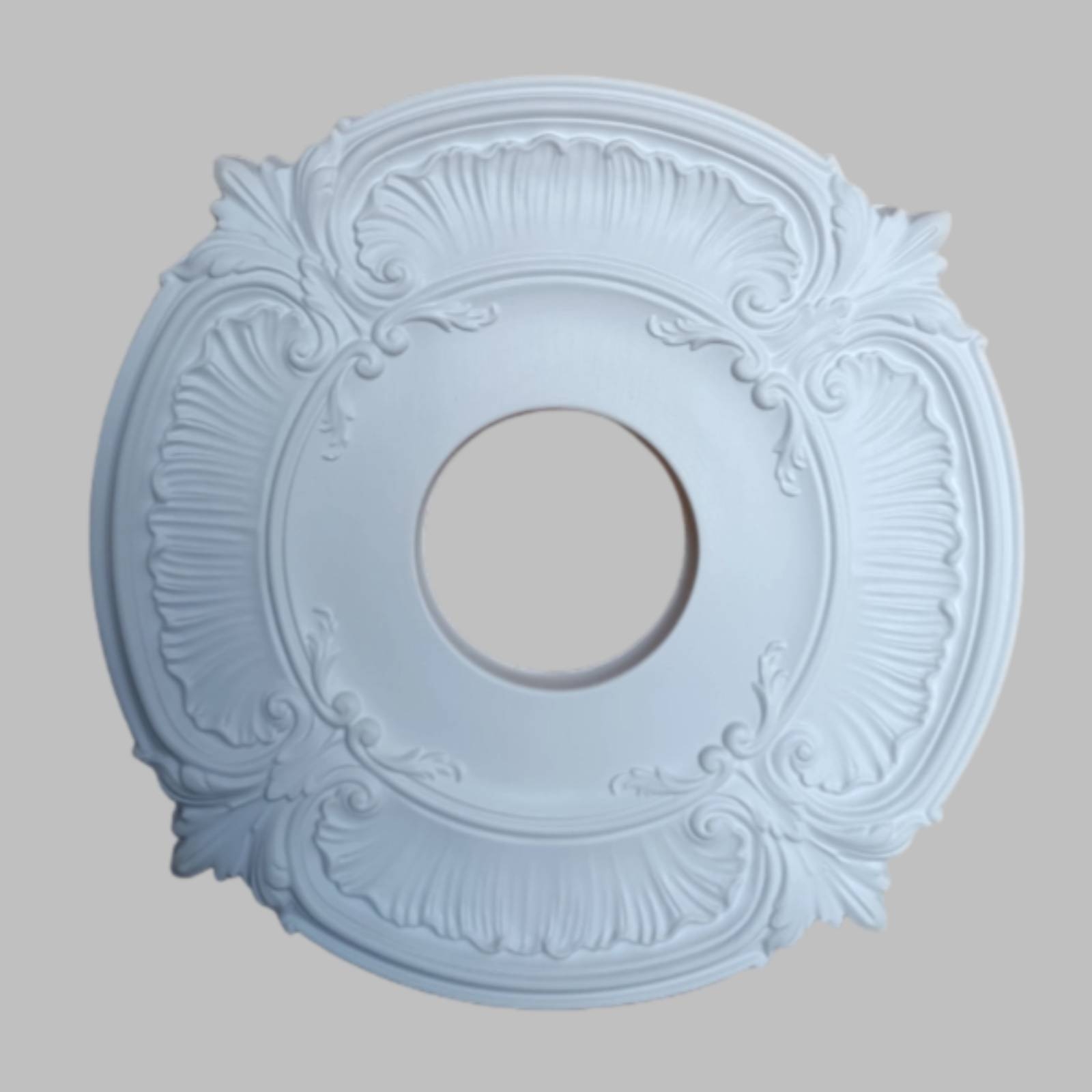 Round PU Ceiling Medallion Fre - Lighting Decor ulasan dan harga