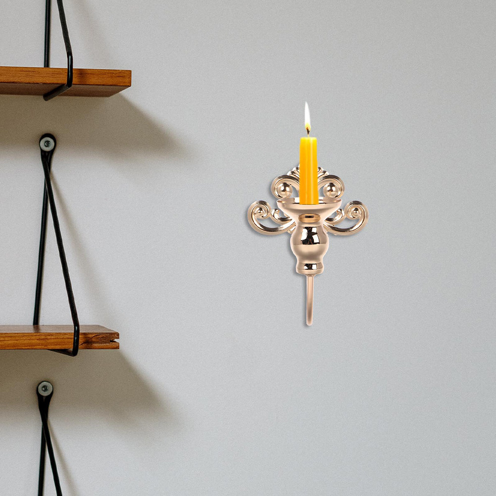 2Pcs Metal Wall Mounted Holder - Lighting Metal Wall Decor ulasan dan harga
