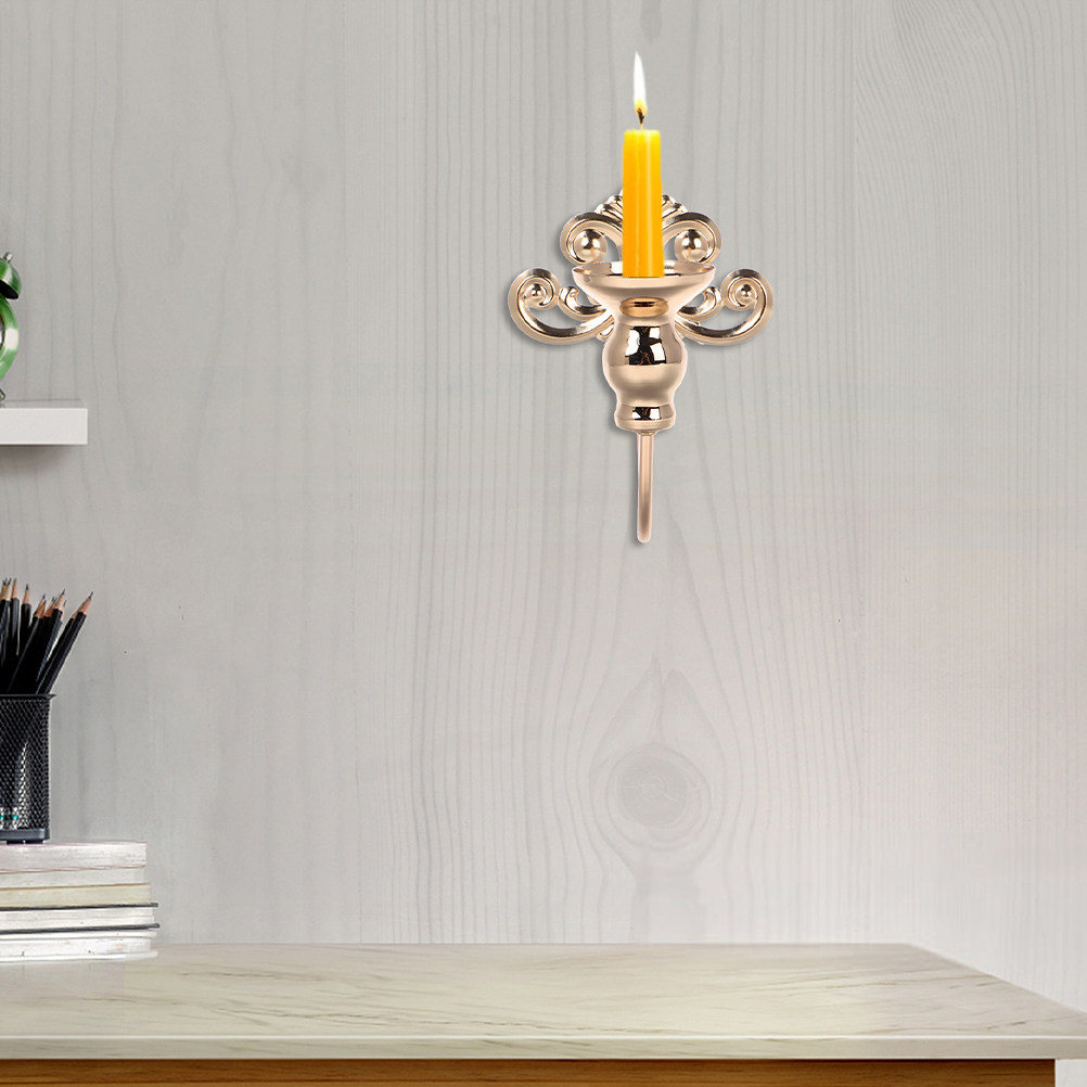2Pcs Metal Wall Mounted Holder - Lighting Metal Wall Decor ulasan dan harga