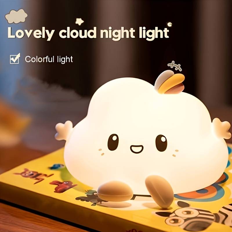 Cloud Night Light,Touch-Contro - Lighting Decor ulasan dan harga